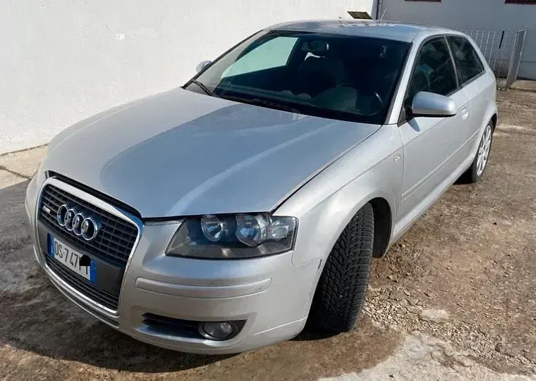 Usata Audi A3 S-Line 140 CV (102 kW) 2008 Grigio Utilitaria