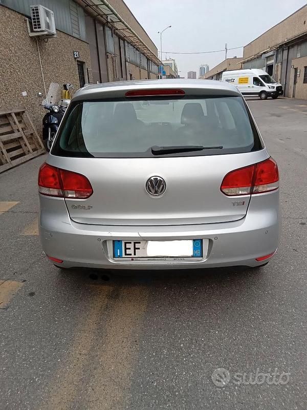 Usata VW Golf VI Highline 122 CV (89 kW) 2011 Grigio Utilitaria