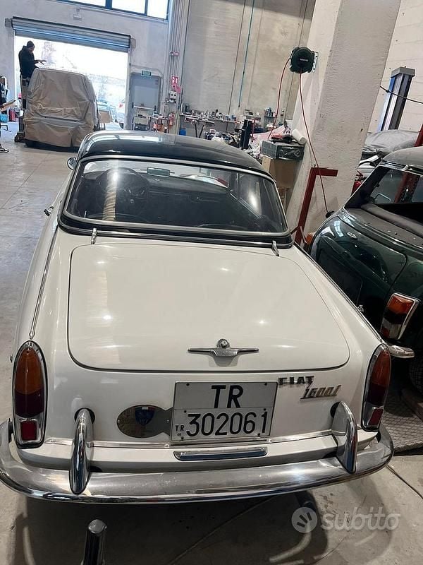 Usata Fiat 1600S S 100 CV (73 kW) 1960 Bianco Cabrio