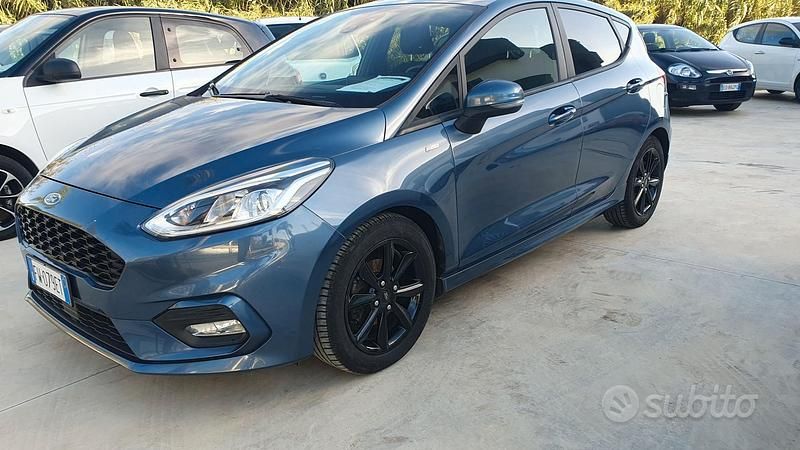 Usata Ford Fiesta ST-Line 2019 Blu Utilitaria