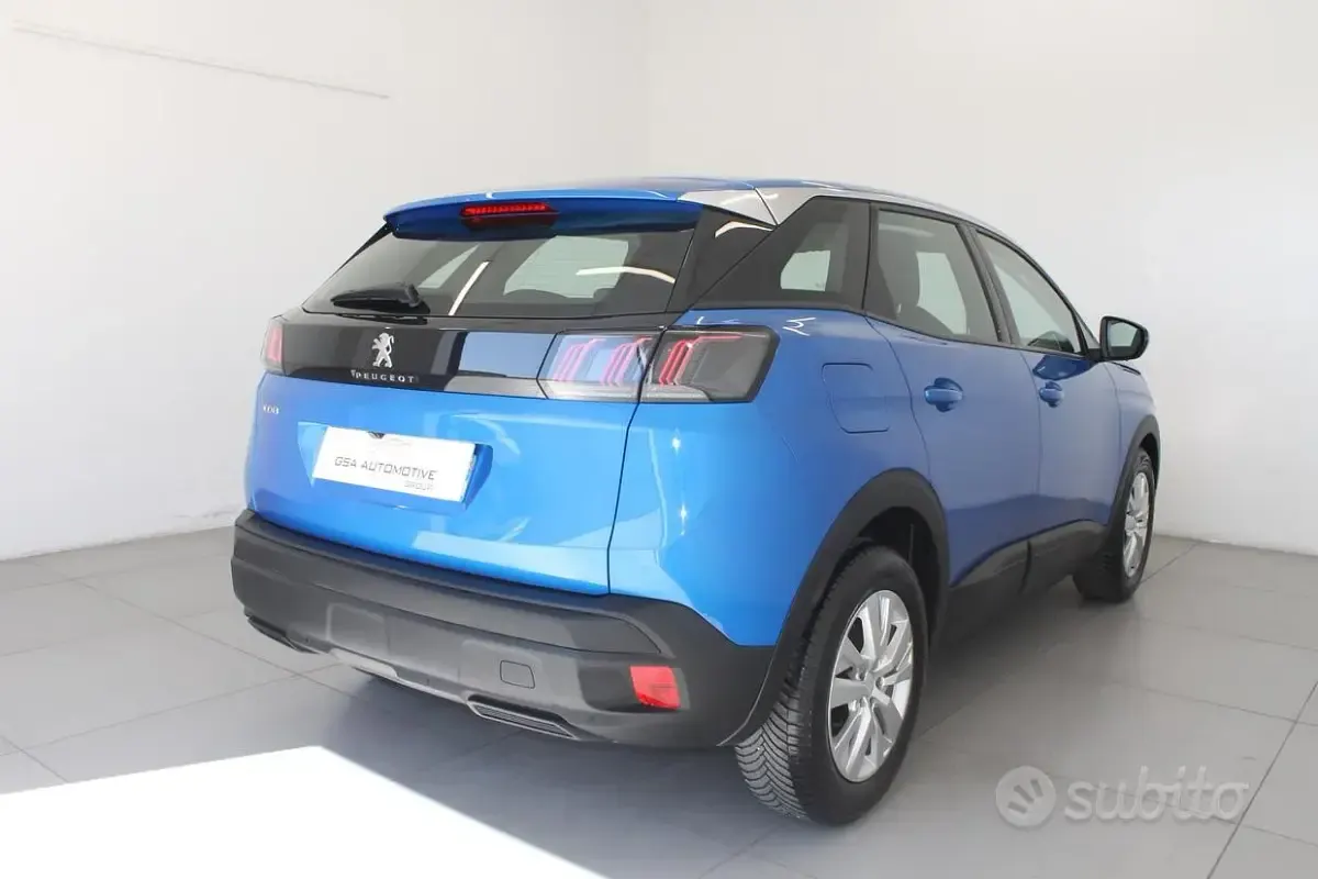 Usata Peugeot 3008 Active 131 CV (96 kW) 2021 Blu SUV