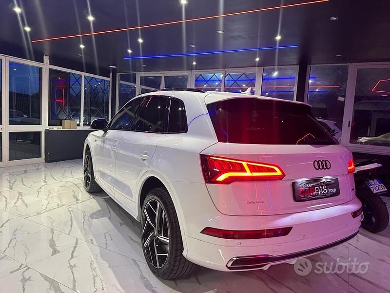 Usata Audi Q5 S-line plus 190 CV (139 kW) 2019 Bianco SUV