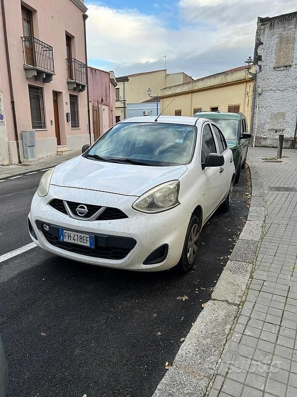 Usata Nissan Micra Acenta 80 CV (58 kW) 2017 Bianco Berlina