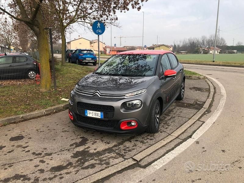 Usata Citroën C3 PureTech 82 CV (60 kW) 2018 Grigio Utilitaria