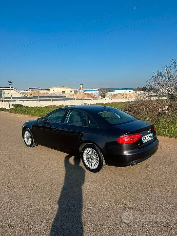 Usata Audi A4 143 CV (105 kW) 2012 Nero Berlina