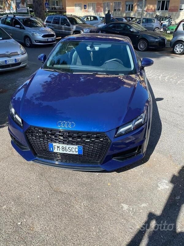 Usata Audi TTS S-Line 180 CV (132 kW) 2016 Blu Coupé