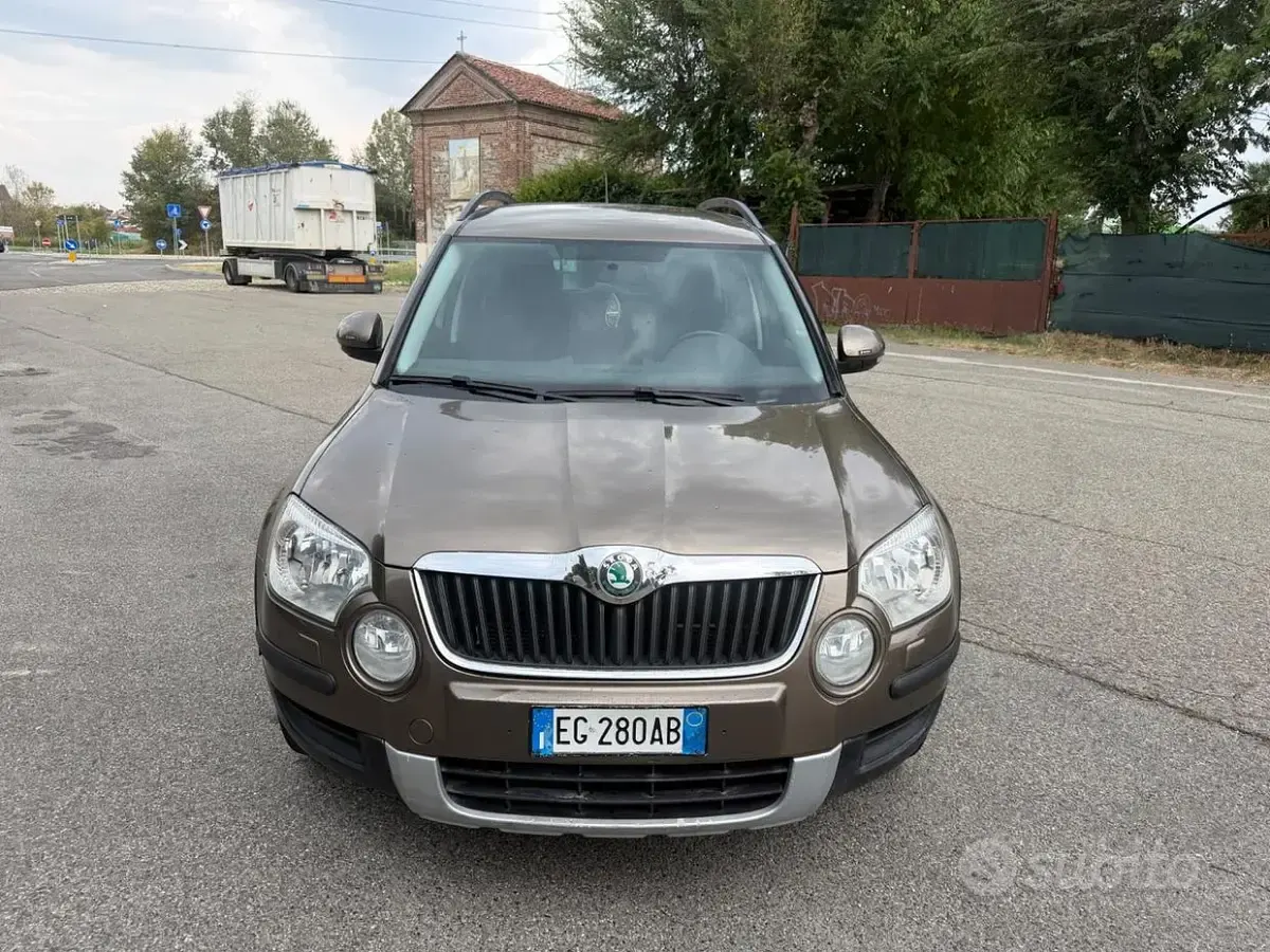 Usata Skoda Yeti Experience 105 CV (77 kW) 2011 Verde SUV