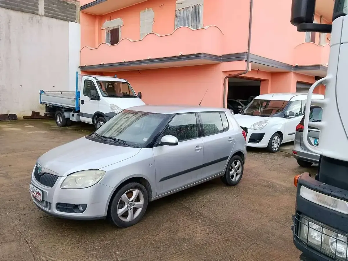Usata Skoda Fabia 105 CV (77 kW) 2009 Argento Berlina