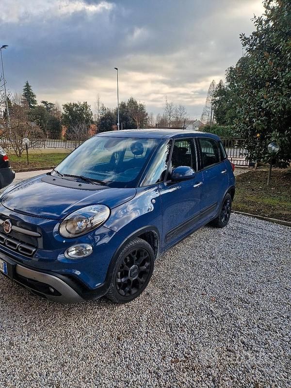 Usata Fiat 500L Cross 95 CV (69 kW) 2021 Blu Monovolume