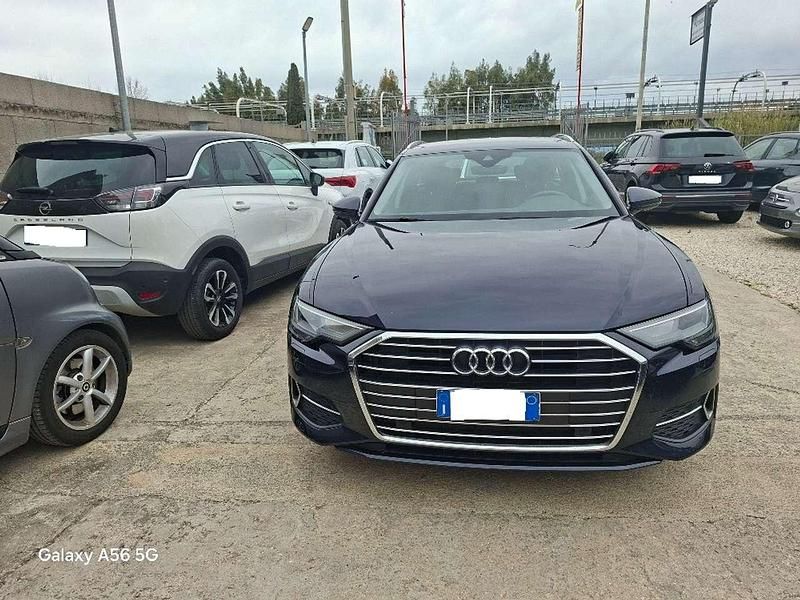 Usata Audi A6 Sport 204 CV (150 kW) 2021 Blu/azzurro Station wagon