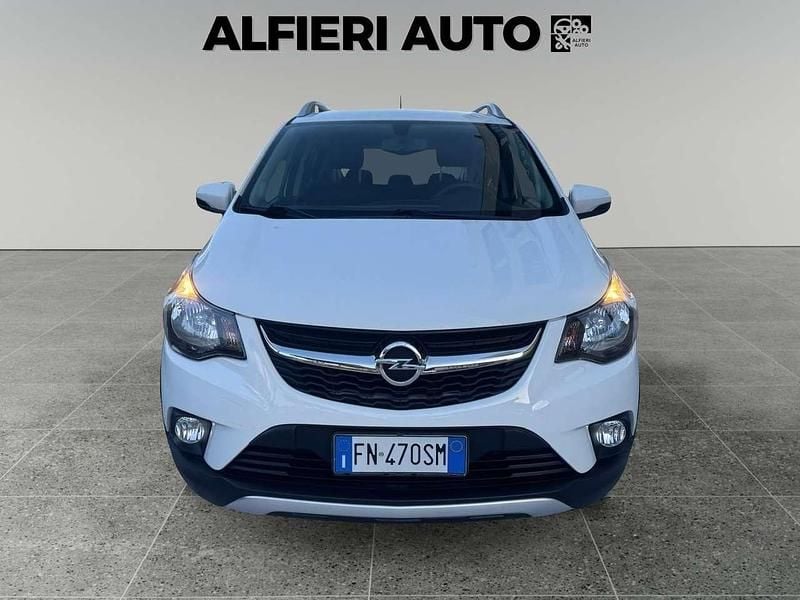 Usata Opel Karl Rocks 75 CV (55 kW) 2018 Bianco Utilitaria