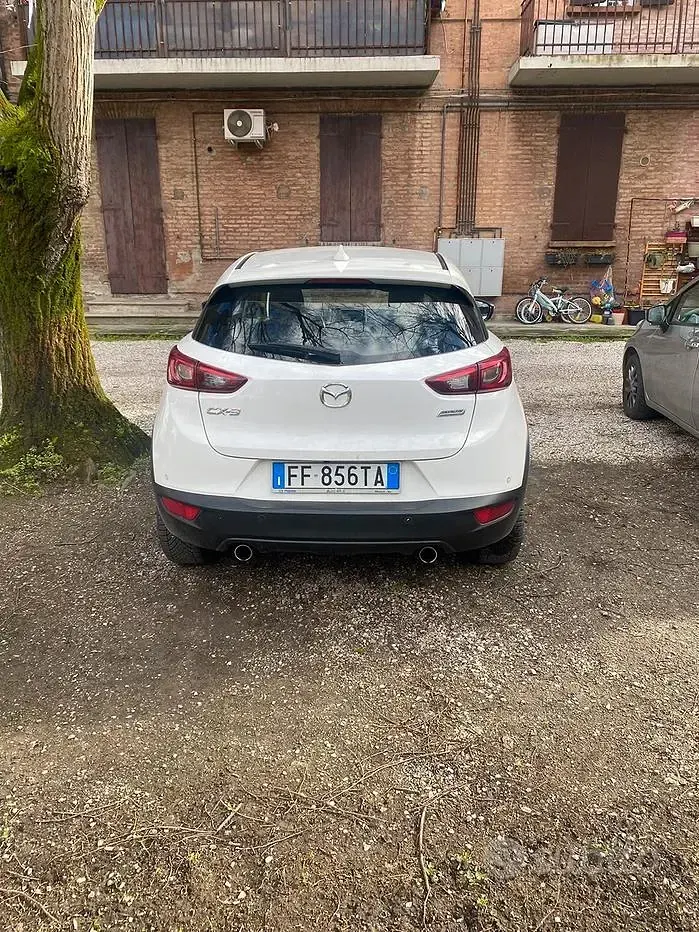 Usata Mazda CX-3 105 CV (77 kW) 2016 Bianco SUV