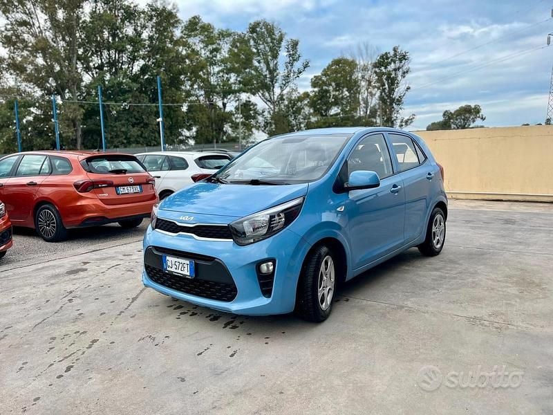 Usata Kia Picanto Style 67 CV (49 kW) 2022 Blu/azzurro Utilitaria