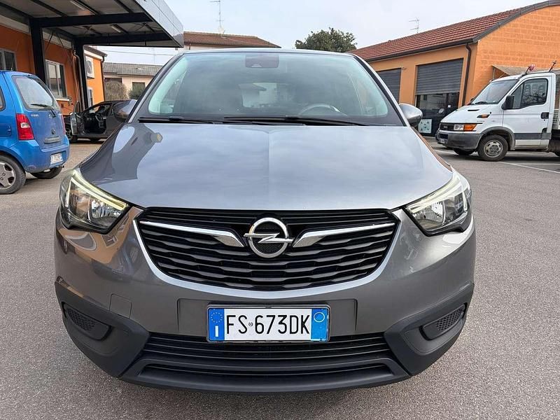 Usata Opel Crossland X 83 CV (61 kW) 2018 Satin steel gray (gf6) SUV