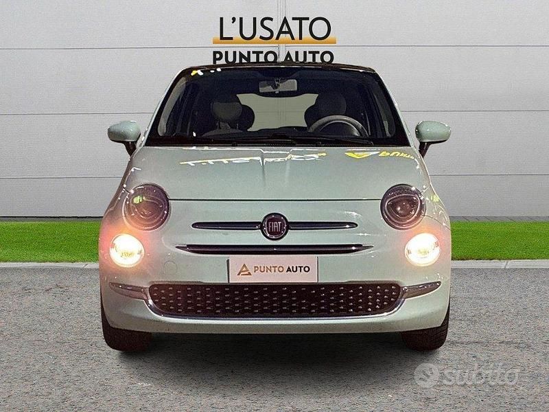 Usata Fiat 500 Lounge 95 CV (69 kW) 2016 Verde Utilitaria