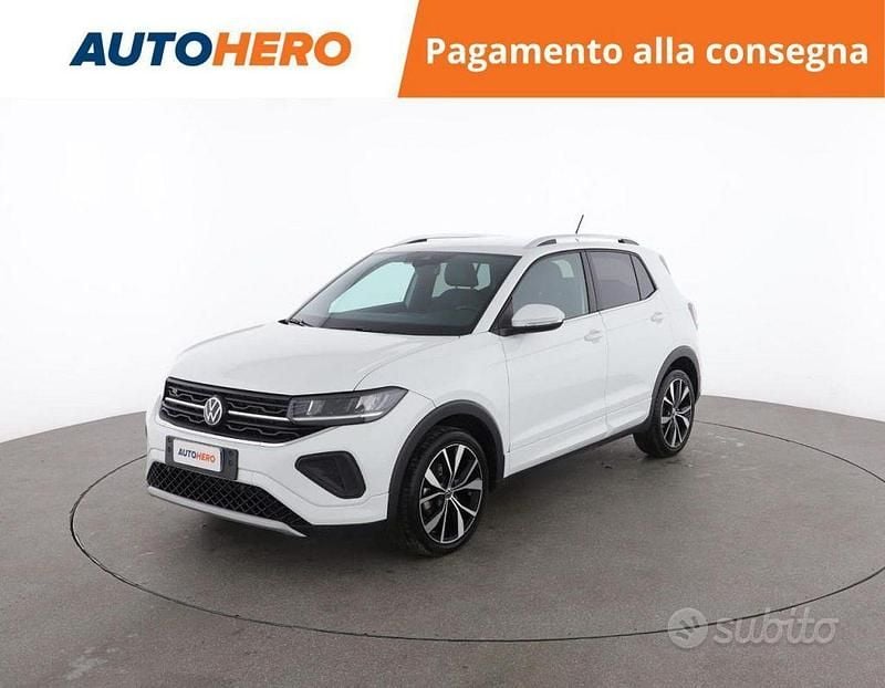 Usata VW T-Cross R-line 115 CV (84 kW) 2024 Bianco SUV