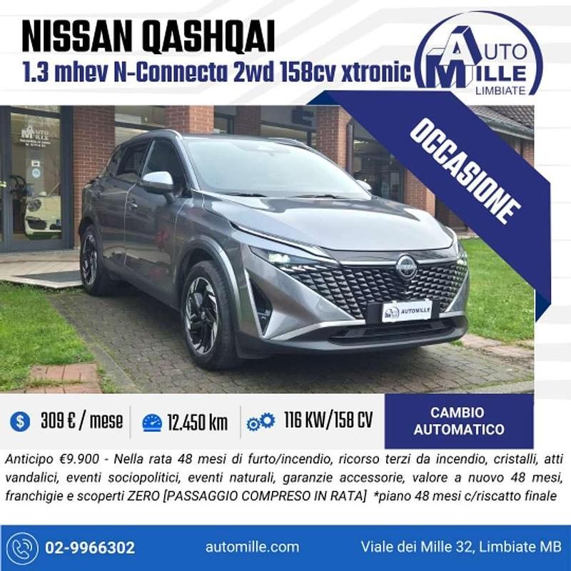 Usata Nissan Qashqai N-Connecta 158 CV (116 kW) 2025 Grigio SUV