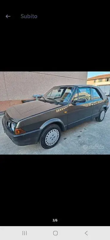 Usata Fiat Ritmo 84 CV (61 kW) 1986 Cabrio