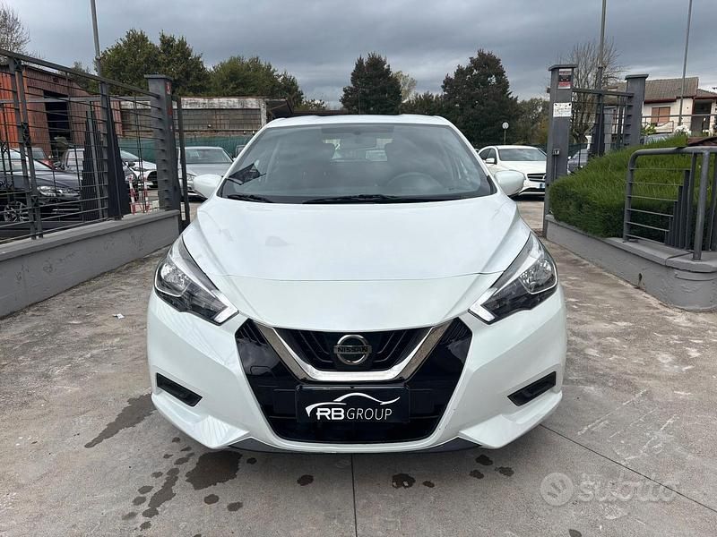 Usata Nissan Micra N-Connecta 90 CV (66 kW) 2017 Bianco Utilitaria