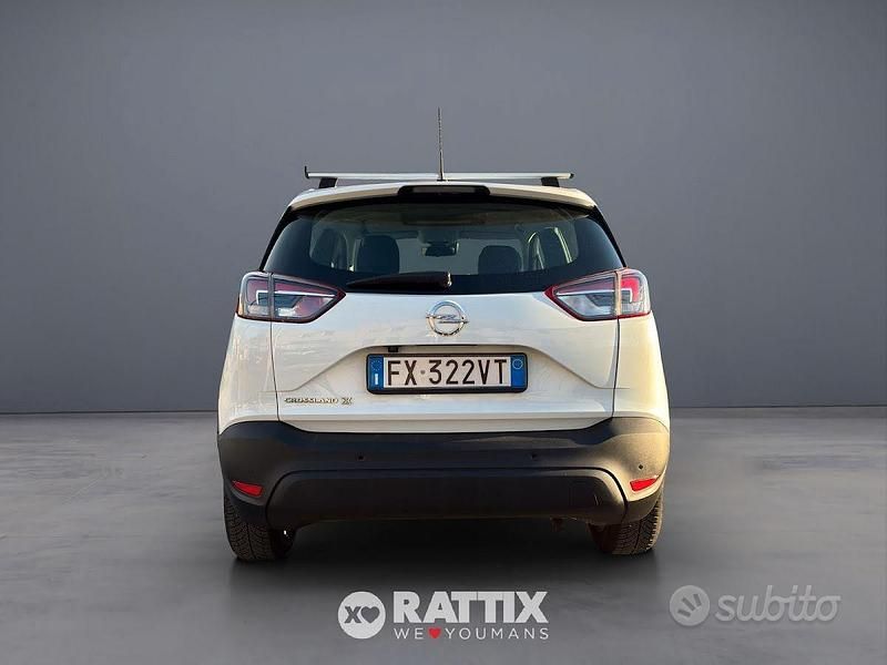 Usata Opel Crossland X Innovation 83 CV (61 kW) 2019 Bianco SUV