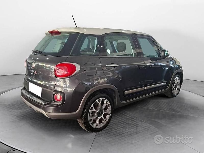 Usata Fiat 500L Trekking 120 CV (88 kW) 2017 Grigio Monovolume