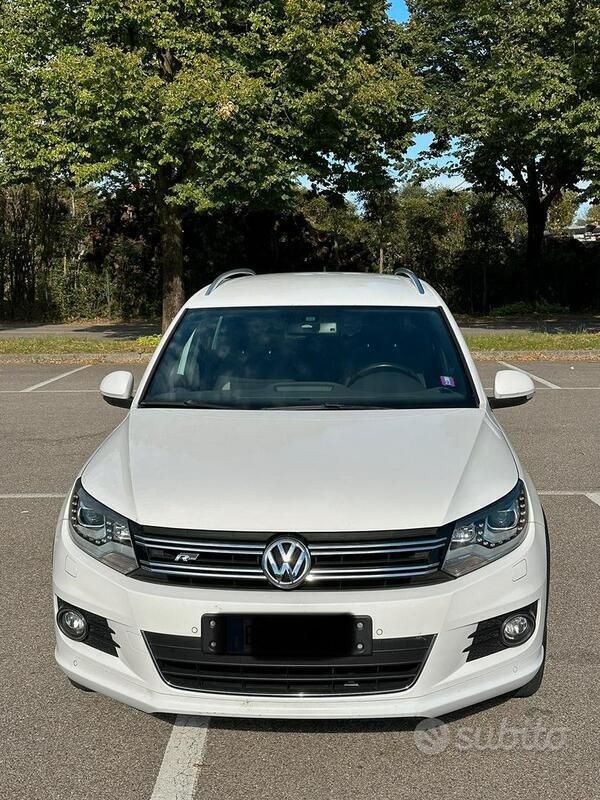 Bianco Usata 2013 VW Tiguan R-line SUV | 14.500 € (Molto cara) - Immagine 1/4