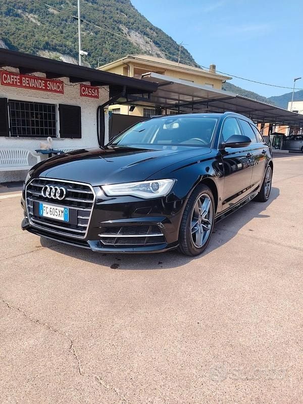 Usata Audi A6 S-Line 245 CV (180 kW) 2016 Nero Station wagon