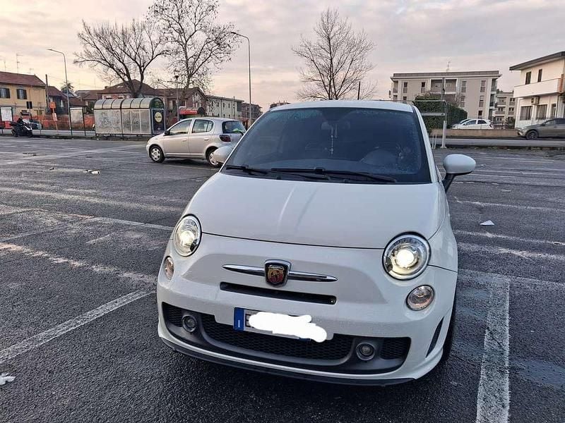 Usata Abarth 595 Turismo 160 CV (117 kW) 2014 Bianco Utilitaria