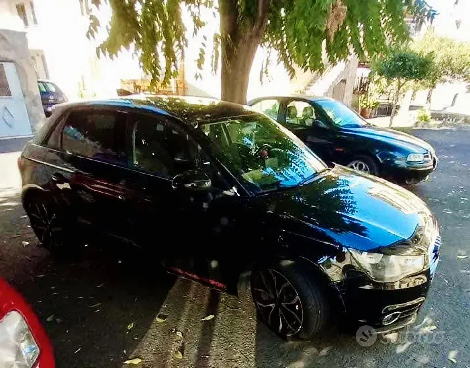 Usata Audi A1 S-Line 116 CV (85 kW) 2015 Nero Utilitaria