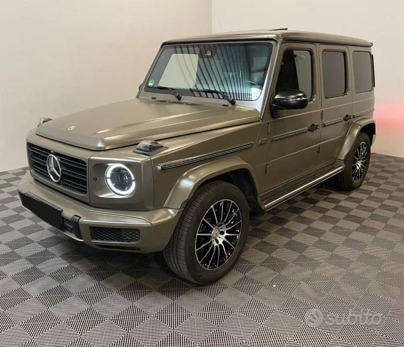 Usata Mercedes G500 Premium 421 CV (309 kW) 2021 Verde SUV