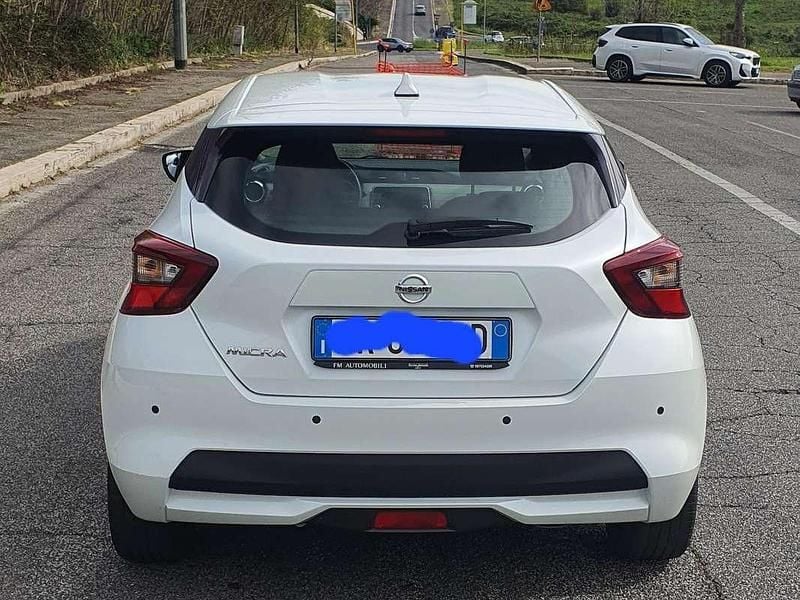Usata Nissan Micra 71 CV (52 kW) 2018 Bianco Utilitaria