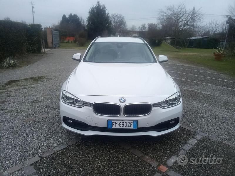 Usata BMW 316 116 CV (85 kW) 2018 Bianco Station wagon