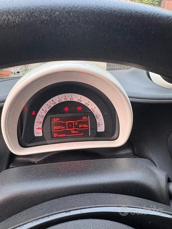Usata Smart ForFour 71 CV (52 kW) 2018 Bianco Utilitaria