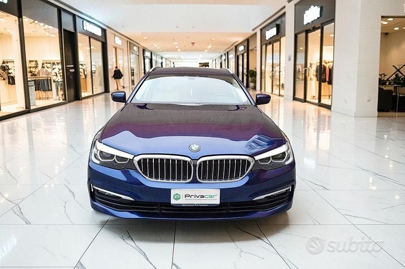 Usata BMW 520 Efficient Dynamics 190 CV (139 kW) 2019 Blu Station wagon