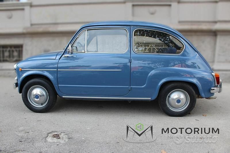 Usata Fiat 600D 1960 Blu Berlina