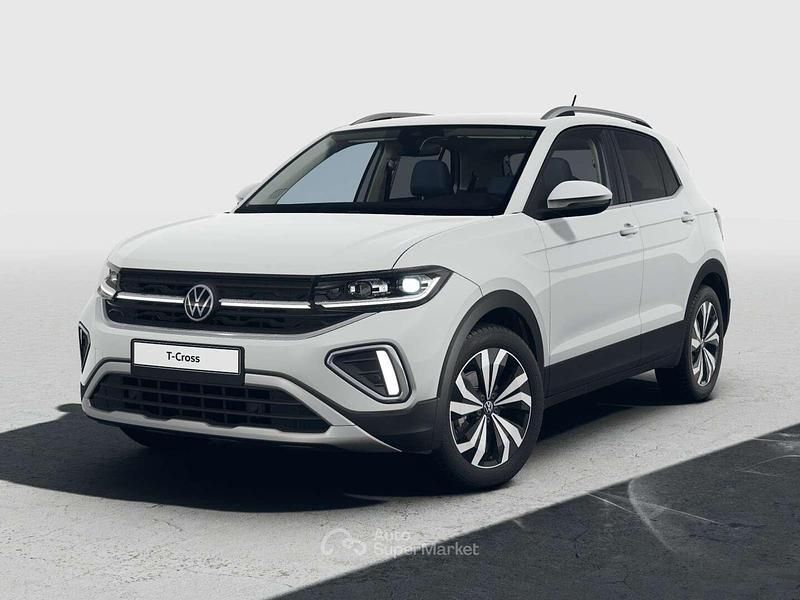 Pure white Nuova 2026 VW T-Cross R-line Plus SUV | 26.900 € (Buon prezzo) - Immagine 1/1