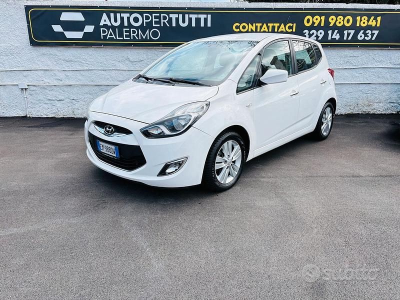 Usata Hyundai ix20 Style 90 CV (66 kW) 2012 Bianco Utilitaria