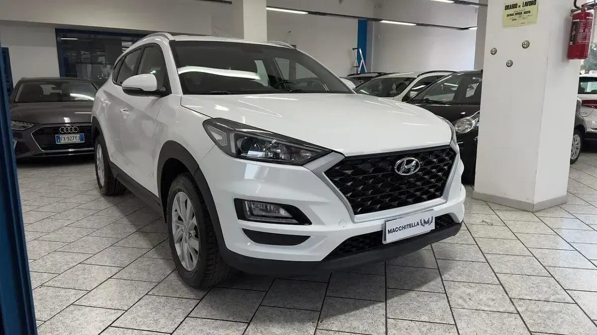 Usata Hyundai Tucson Comfort 116 CV (85 kW) 2019 Bianco SUV