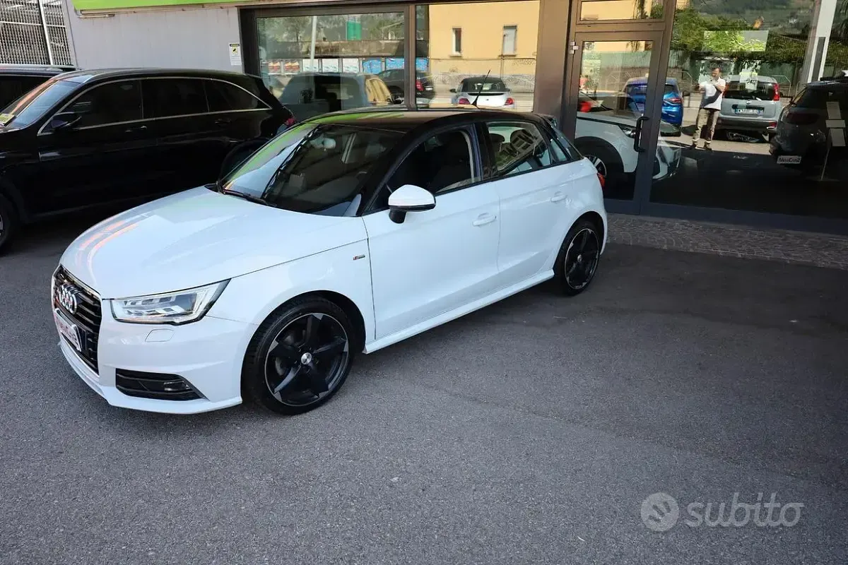 Usata Audi A1 Sport 82 CV (60 kW) 2017 Bianco Utilitaria