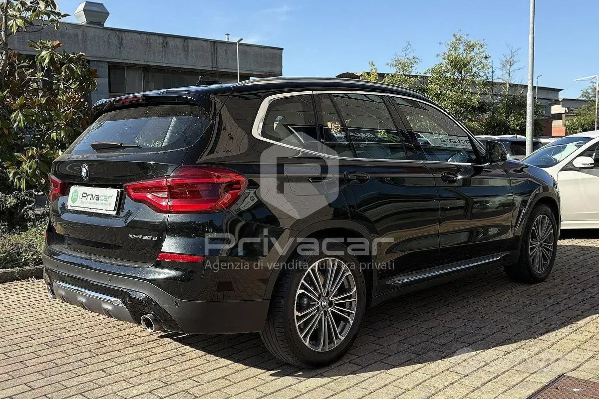 Usata BMW X3 Luxury Line 190 CV (139 kW) 2020 Nero SUV