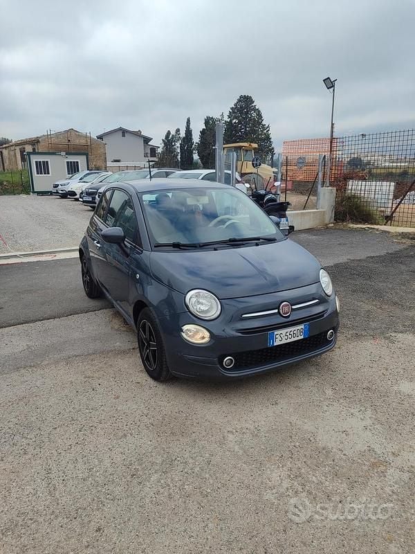 Usata Fiat 500 Lounge 69 CV (50 kW) 2018 Grigio Berlina
