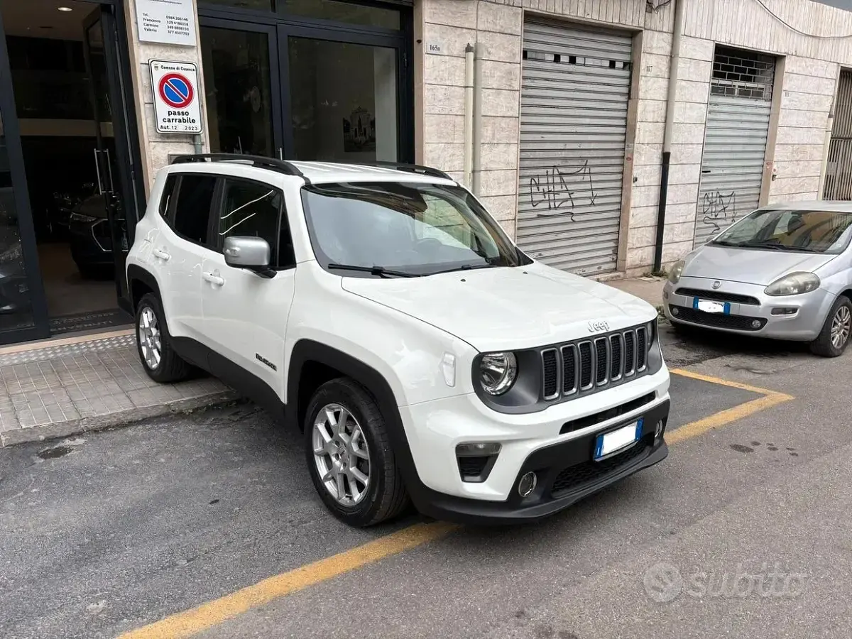 Usata Jeep Renegade Limited 130 CV (95 kW) 2022 Bianco SUV
