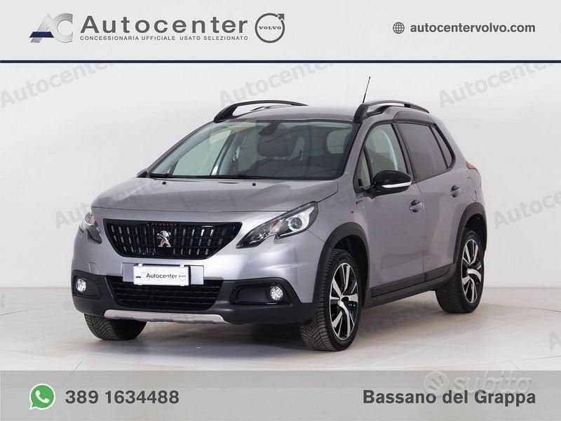 Grigio Usata 2019 Peugeot 2008 GT-line SUV | 11.800 € (Buon prezzo) - Immagine 1/4