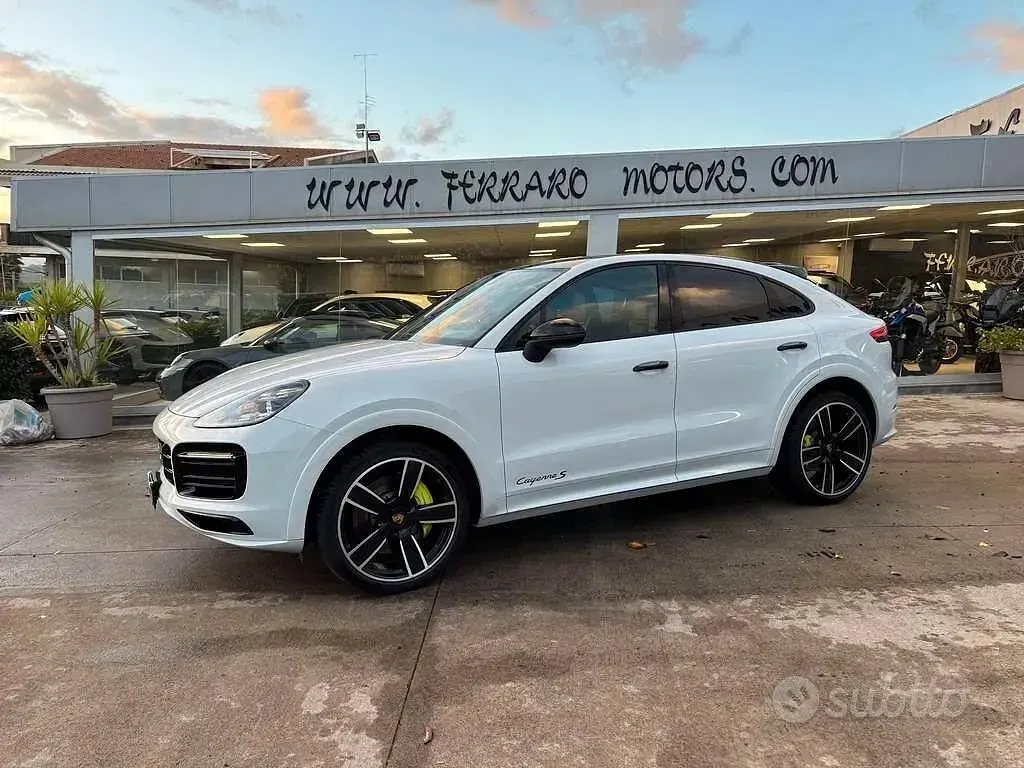 Usata Porsche Cayenne S 441 CV (324 kW) 2019 Bianco SUV