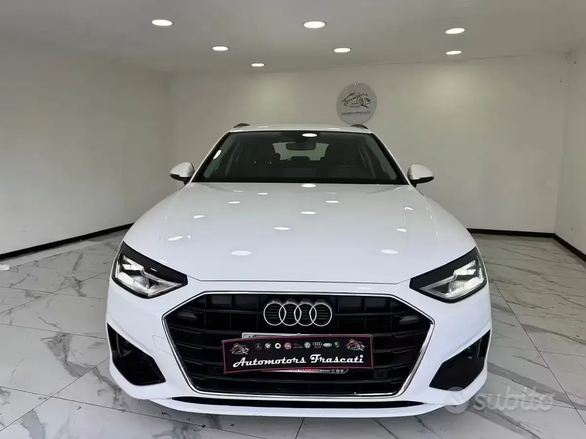 Usata Audi A4 Advanced 190 CV (139 kW) 2019 Bianco Station wagon