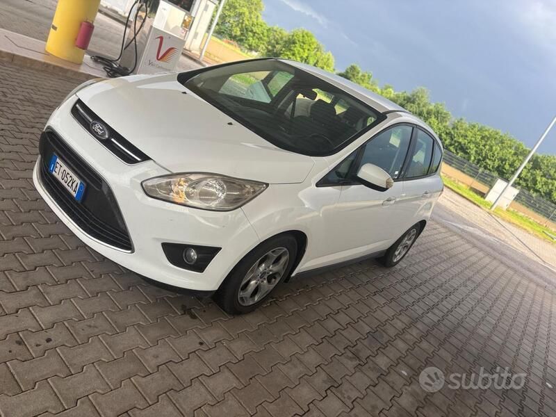 Usata Ford C-MAX 136 CV (100 kW) 2014 Bianco Monovolume