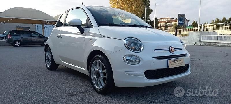Usata Fiat 500 69 CV (50 kW) 2016 Bianco pastello Berlina