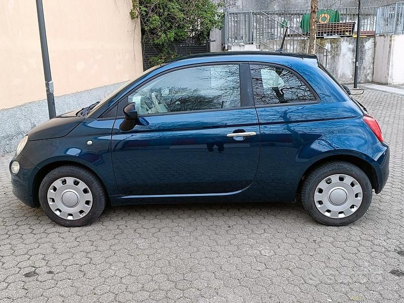 Usata Fiat 500 Pop 69 CV (50 kW) 2018 Blu Berlina