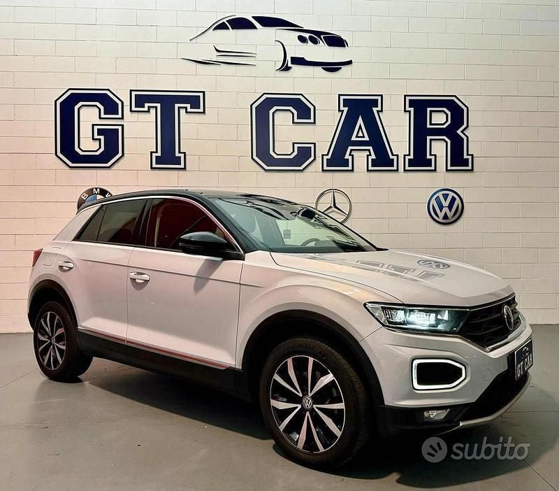 Usata VW T-Roc Advance 150 CV (110 kW) 2019 Bianco SUV