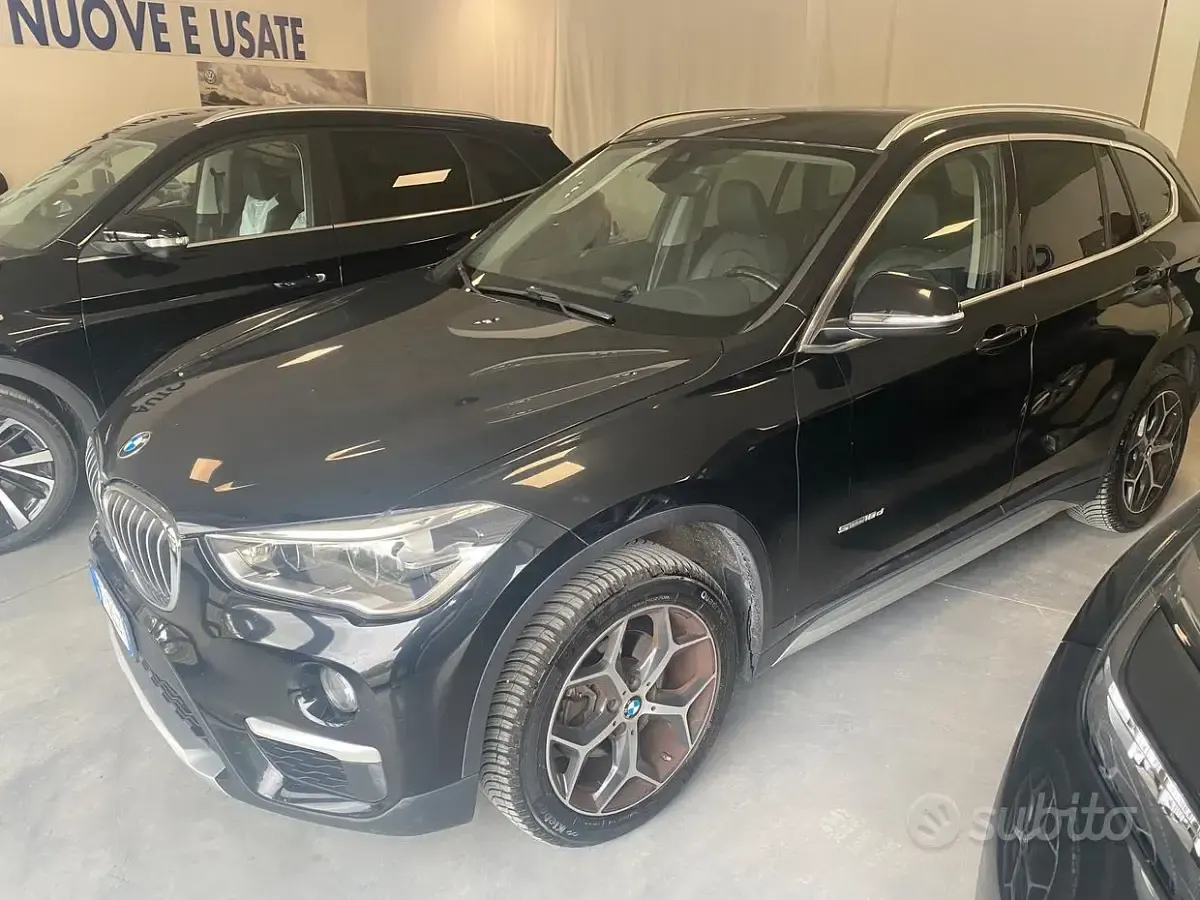 Usado BMW X1 Advantage 150 CV (110 kW) 2016 Negro SUV